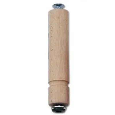Piede Decorlegno faggio naturale 15,5 x 5,2 x 5,2 cm