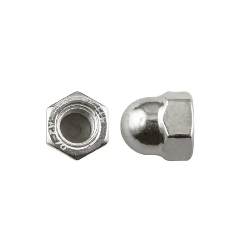 Dado cieco inox din 1587 10 m 2 pz