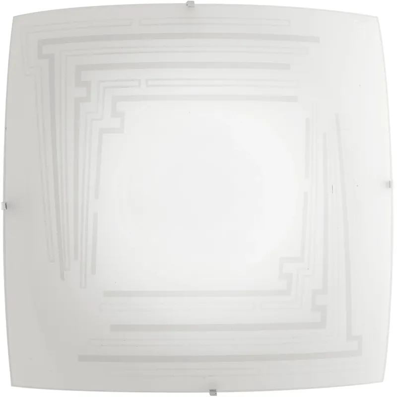 Plafoniera Concept 3 luci 40x40 cm