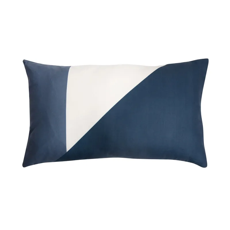 Cuscino arredo Nagel blu 30x50 cm