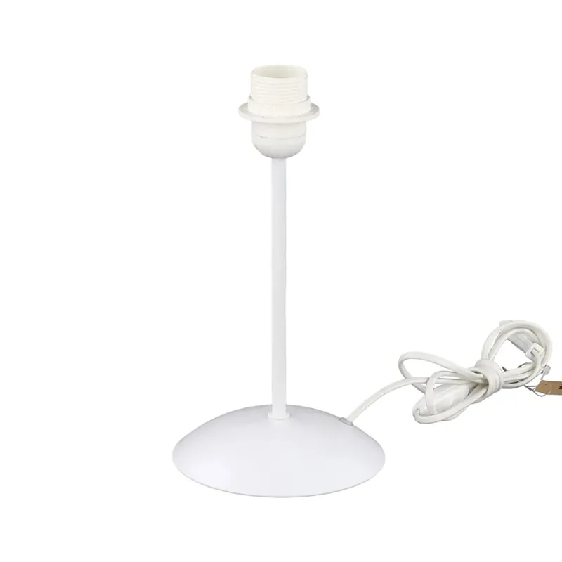 Base per lampada da tavolo 1xE27 210x130x130 mm bianca