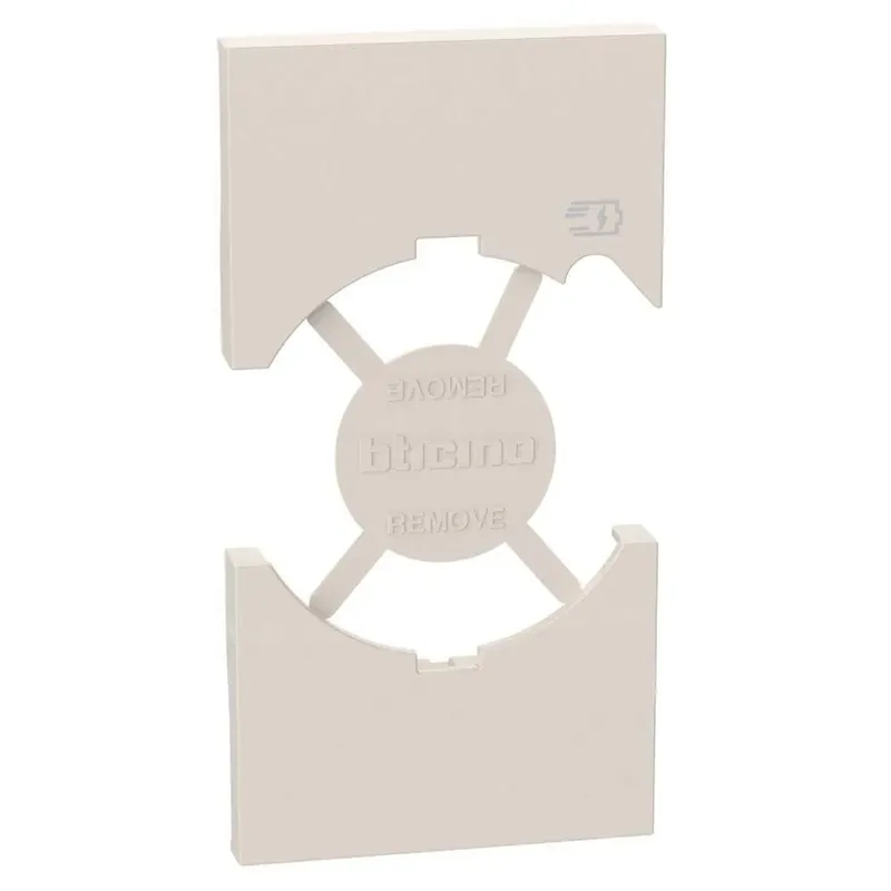 Cover Presa P40 USB 2 Moduli BTicino Living Now KM68 Sabbia