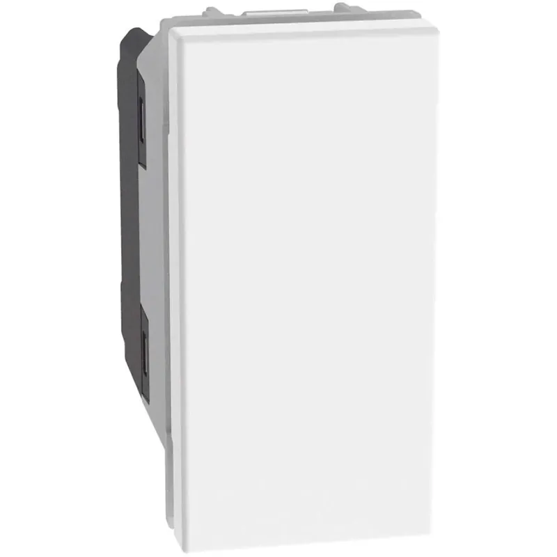 Pulsante 1P NO 10A BTicino MatixGO SJW4054F Bianco