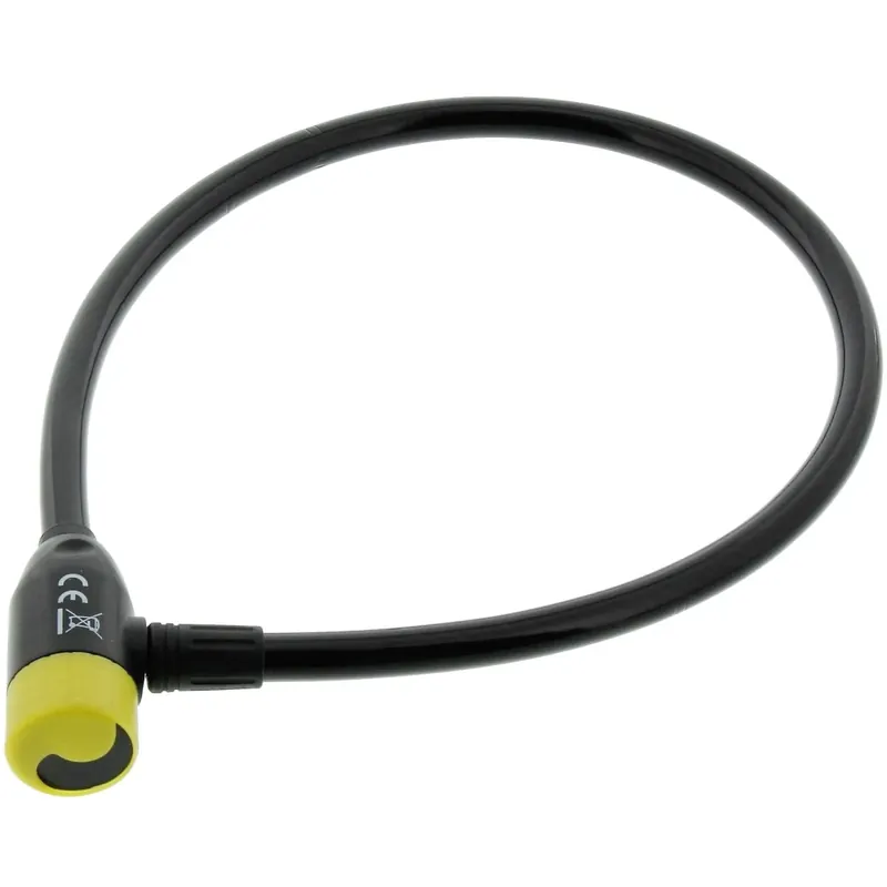 Lucchetto catena bici con cilindro 340 Burg-Wächter con luce 65 cm
