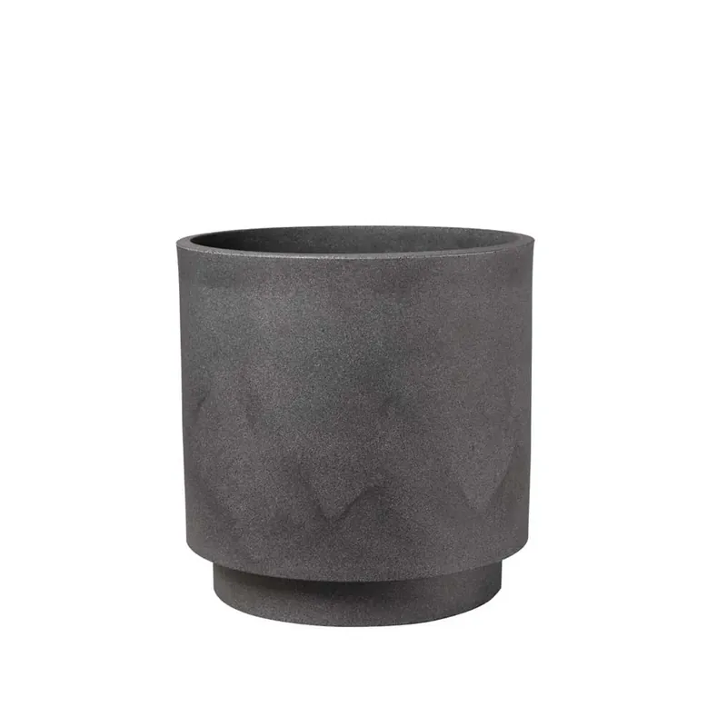 Vaso rotondo Decor Ø 39 cm grigio