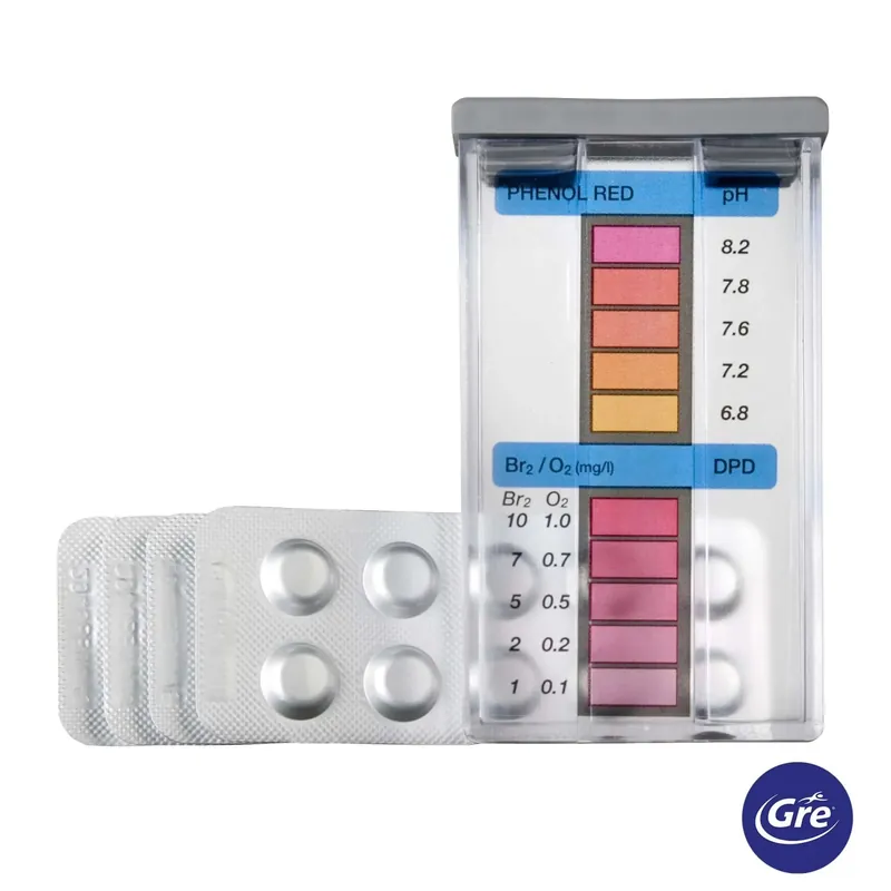 Kit analisi Ossigeno/Bromo + pH Pastiglie Dpd4