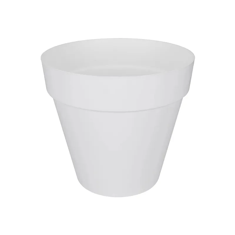Vaso per piante con rotelle Loft Urban Ø 40 cm bianco