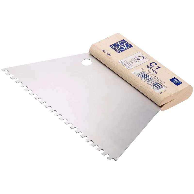 LUX-TOOLS spatola dentata Classic 4 mm x 4 mm